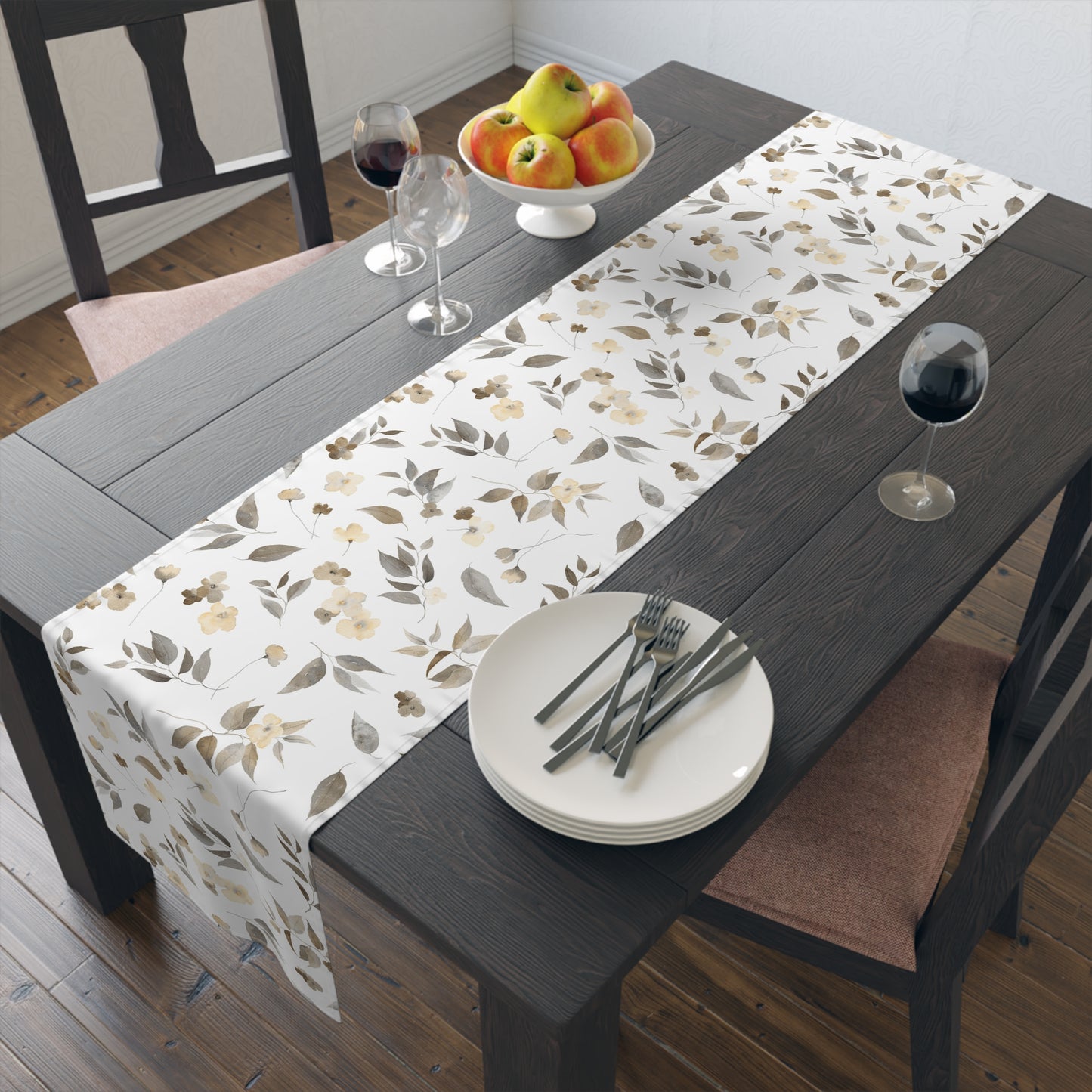 Cotton or Poly Table Runner Customized