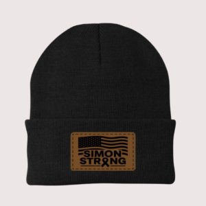 Simon Strong Black Beanie