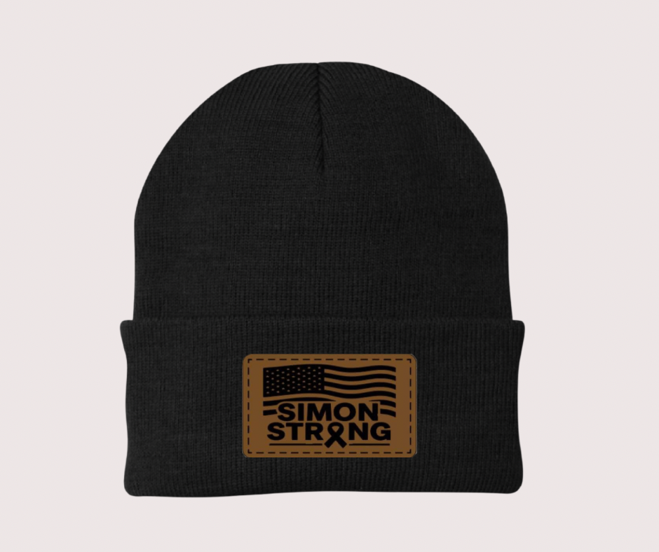 Simon Strong Black Beanie